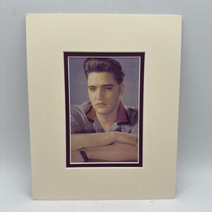 Elvis Presley Photo Picture Matted Young Elvis 10x8”